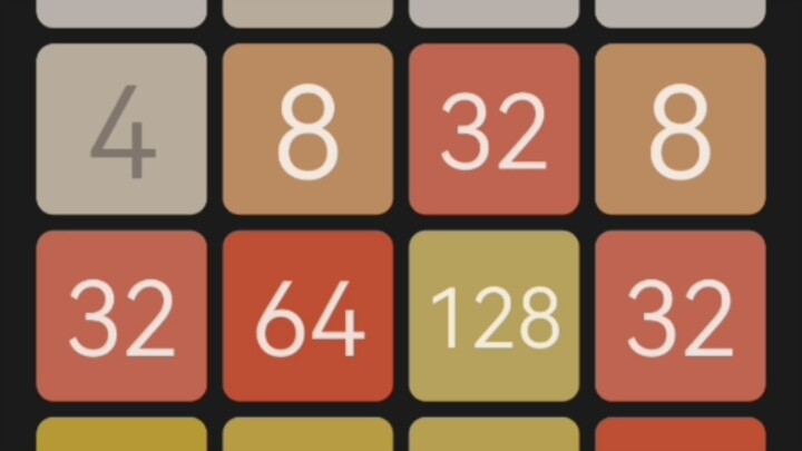 The unique resurrection of 2048