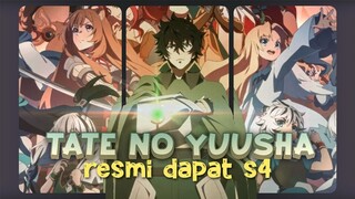 Tate No Yusha dapat Season 4, Hitoribocchi no Isekai dapat adaptasi anime