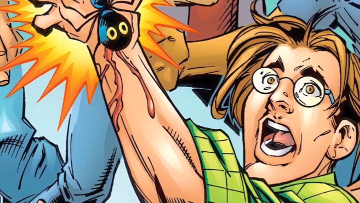 Peter from a parallel universe didn’t become Spider-Man, but he gained something far more precious.
