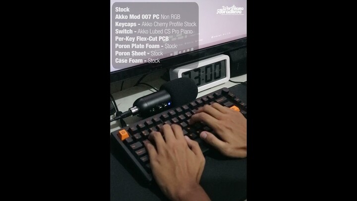 Upgrading Keyboard Akko Mod 007 PC