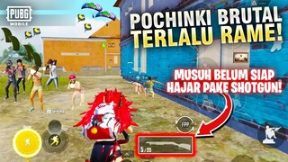 GA NYANGKA! DI KROYOK DI POCHINKI MALAH TEMBUS 23 K1LLS! TERLALU BARBAR! - PUBG MOBILE