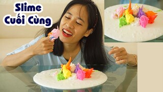 Lần cuối Làm Slime - Làm slime với đất sét - Làm slime với kem cạo râu - slime siêu mền mượt
