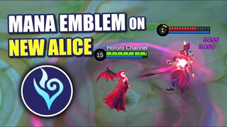 MANA EMBLEM ON NEW ALICE