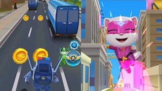 Cuộc Chạy Đua Ăn Vàng - Đội Bay Siêu Đẳng Super Wings Jett Run Và Siêu Nhân Mèo Tom Hero