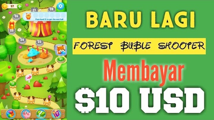 Baru Rilis 2020 | Dibayar 10 Dolar| Aplikasi Penghasil Uang 2020 by Forest Bubble Shooter| SNR Vlog