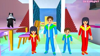 Yuta Mio Kabur Bawa Yuto Mia Dari Rumah Kaca l Sakura School Simulator @Ebi Gamespot