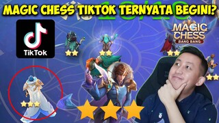 MAIN MAGIC CHESS BARENG STREAMER TIKTOK TOP GLOBAL! TERNYATA GINI RASANYA!