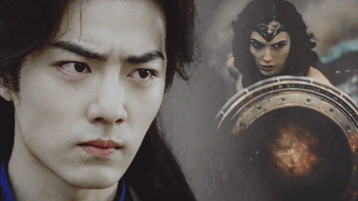 【Xiao Zhan】Tang San x Wonder Woman | Strong man and strong woman