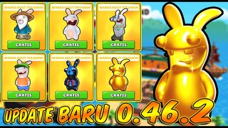 NEW BIG UPDATE 0.46.2 STUMBLE GUYS! 6 SKIN BARU RABBIDS INVASION GRATIS TANPA GACHA!   Stumble Guys