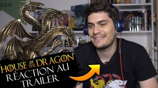RÉACTION AU TRAILER HOUSE OF THE DRAGON - GAME OF THRONES