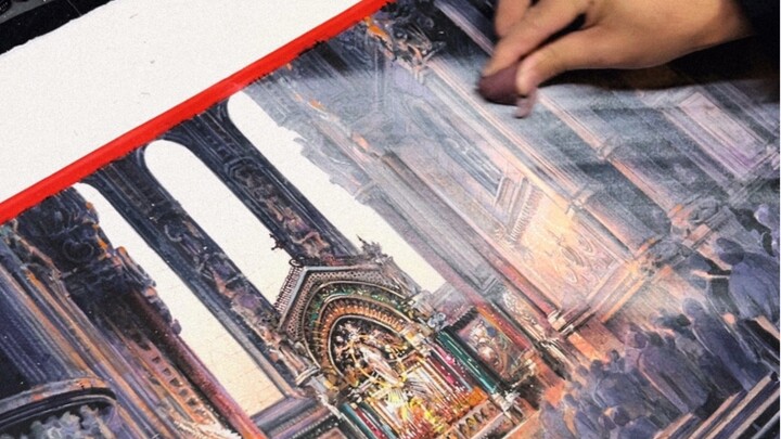 Saya menggambar ‘cahaya’