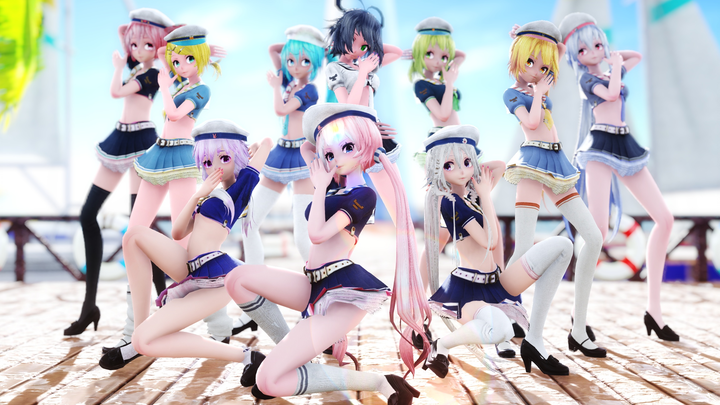 [MMD] Satu・Dua・Tiga - Paket Pelaut TDA