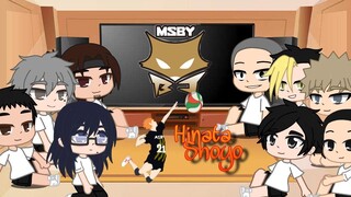 Karasuno High react to Hinata in MSBY✨{Spoilers}