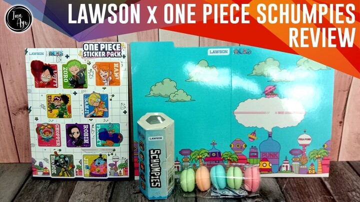 [ REVIEW ] Lawson x One Piece ワンピース Schumpies Sticker Luffy ルフィ Nami ナミ Zoro ゾロ Sanji サンジ Usopp ウソップ