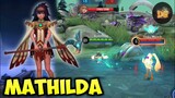 NEW HERO MATHILDA USING 3D VIEW in Mobile Legends