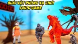 GTA 5 - Khi tất cả Quái vật Phóng xạ chơi Squid game trò con mực với búp bê bé gái | GHTG