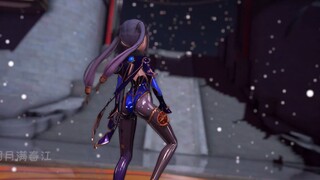 Genshin Impact MMD Life is not easy, Mona performs