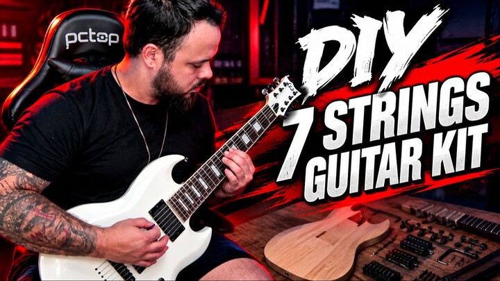 DIY 7 STRINGS GUITAR KIT VIPER