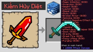 Minecraft Bedwars, Nhưng Vẽ Vũ Khí Được Kiếm Hủy Diệt 100 Hiệu Ứng Hacker Troll Noob Team ??