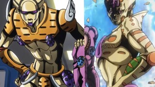 Gold experience now vs gold experience before