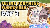 Feline Fortress Furrdyssey Day 3 | Dustball's Relaxing Room | Genshin Impact Event