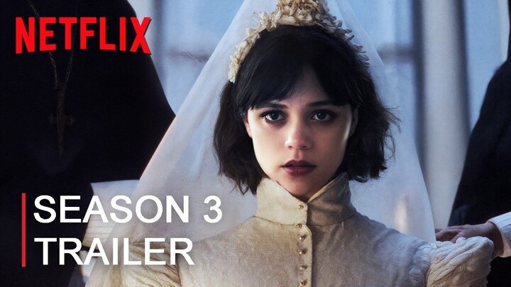 Wednesday- Season 3 - Trailer - Netflix Series - Jenna Ortega - Teaser PRO's Con
