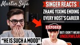 Singer Reacts Zhang Yixing ending every host's career (Part 1) | Martin Saja