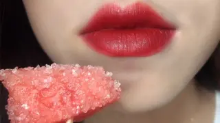 【AMSR】Sound of Eating-Watermelon Crushed Ice
