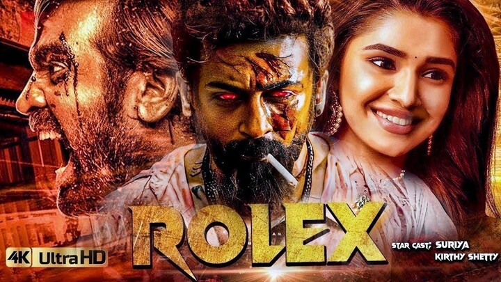 ROLEX | Suriya, Kamal Haasan | South Action Movie | Hindi Dubbed Action Movie