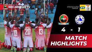 HIGHLIGHTS: Red Arrows 4- 1 Chambishi| ARROWS RAMPANT AT NKOLOMA, SECURING THE LEAGUE TITLE!