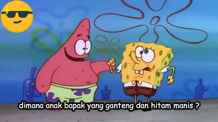 meme spongebob : Kebohongan orang tua kalian