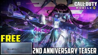 CODM 2ND ANNIVERSARY TEASER + *FREE* KATANA - STEAM ENGINE & NEW MAP TEASER || Call Of Duty Mobile