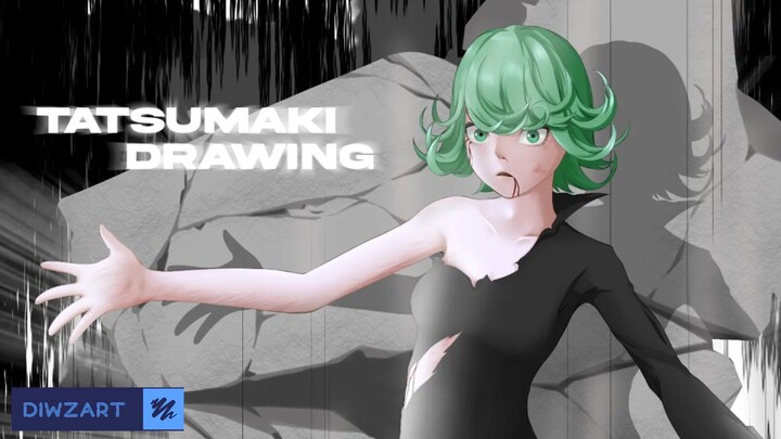 FAN ART DRAWING TATSUMAKI | ONE PUNCH MAN