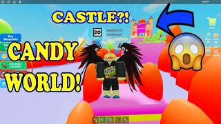 CANDY LAND NEW WORLD AND NEW OBBY! - LUMBERJACK LEGENDS