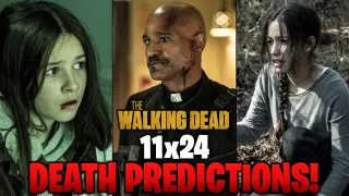 The Walking Dead Season 11 Episode 24 DEATH PREDICTIONS!!! (Series Finale)