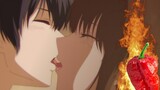 describing domestic girlfriend's spicy plot after eating a ghost pepper
