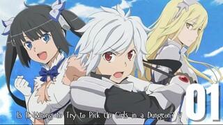 Is It Wrong to Try to Pick Up Girls in a Dungeon V EP 1