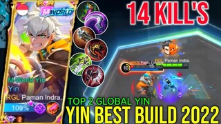 Yin Best Build & Emblem 2022 Build Top 1 Global Yin - MLBB