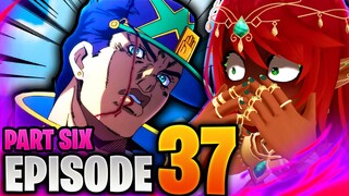 EVERYONE IS GOIN' DOWN! | JoJo's Bizarre Adventure Part 6 Episode 37 Reaction