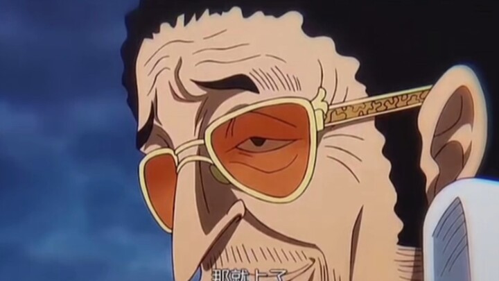 It seems that Kizaru is mocking the Five Elders' Satan Saint; Uncle Huang is no longer even salty.