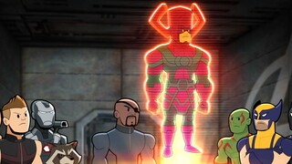 《萌版漫威恶搞动画》蜘蛛侠之英雄远征的强力吐槽——原来还能这样结束！