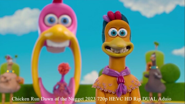 Chicken Run Dawn of the Nugget 2023 720p HEVC HD Rip DUAL Aduio