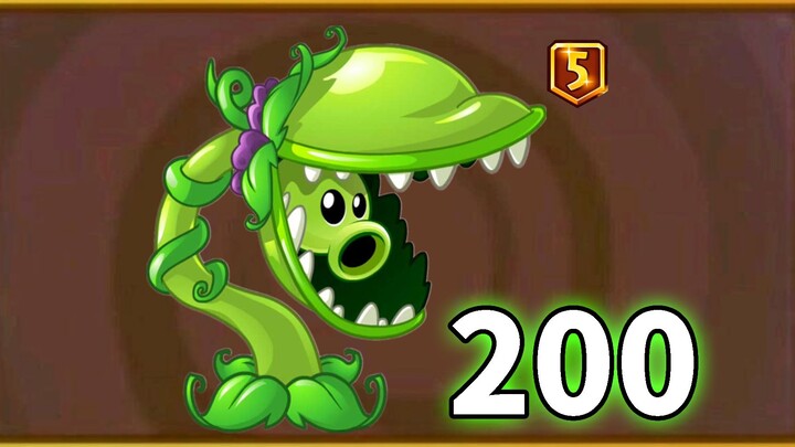 PVZ2 Plant Review: The Endless Artifact—Carnivorous Pea!