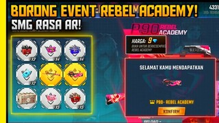 TRIK BUKA EVENT REBEL ACADEMY P90 DAN KAR98K | GARENA FREE FIRE INDONESIA