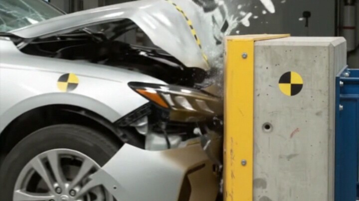 Car crash testing 😞 💕