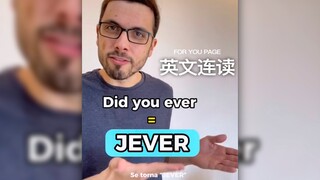 Let's review English liaison.