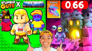 Novo beta 0.66 exclusivo com novas skins e mapa gigantesco no Stumble Guys