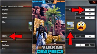 Free Fire Max Apk+obb | Fix lag 90fps option enable Vulkan Graphics