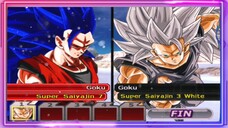 GOKU SSJ 7 VS GOKU SSJ 3 WHITE - DB MOD ANDROID GAMEPLAY