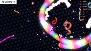 Slither.io A.I. 100,000+ Score Epic Slitherio Gameplay #67 7